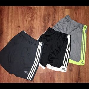 Boys Adidas Shorts 3 Pair Medium
